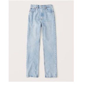 Abercrombie Ultra High Rise 90s Straight Jean Size 26/2S